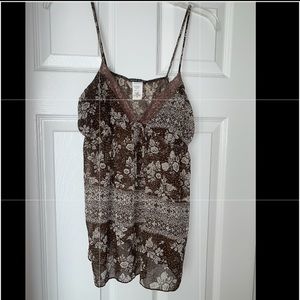Wet Seal Sheer Tank Top